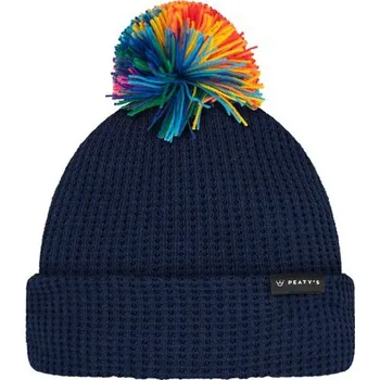 Čepice PEATYS Čepice PEATY'S ČEPICE RIDEWEAR BOBBLE FRENCH NAVY - Uni