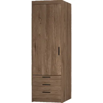 Šatní skříň FALCO Skříň Enja 1D3S dub lefkas