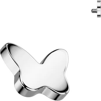 Piercing Šperky4U Náhradní ozdoba k dermálu TITAN, závit 1,6 mm - MD045