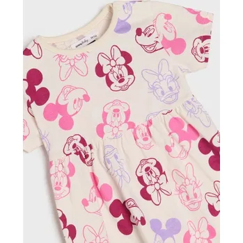 Oblečení a móda Sinsay - Šaty Mickey Mouse - krémová - 849DY-01X - 849DY-01X-86