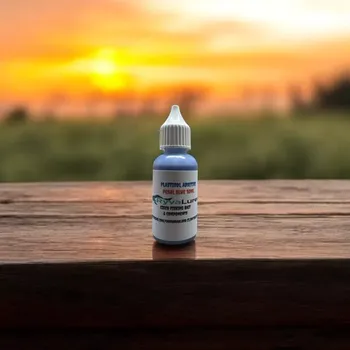 RYVALURES PLASTISOL COLOR PEARL BLUE 500ML. (BARVA DO TEKUTÉ GUMY PEARL BLUE 30ML.)