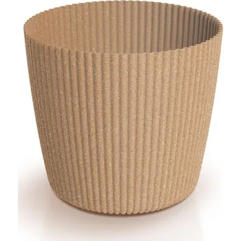 Květináč Květináč MILLA ROND ECO naturální, varianta 34,2 cm