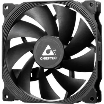 PC ventilátor CHIEFTEC ventilátor ZF-1425PWM, 140mm, PWM, černá