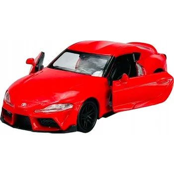 autíčko WELLY TOYOTA SUPRA ČERVENÁ 1:34 NOVÝ KOVOVÝ MODEL 43786