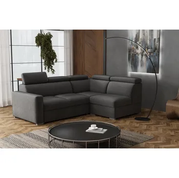 Sedací souprava Sedací souprava Petrit VII pravá Kronos šedá