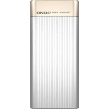 QNAP QNA-UC10G1T - adaptér USB-C 4 (podpora Thunderbolt 3 a 4) na 10GbE NBASE-T (pasivní chlazení)