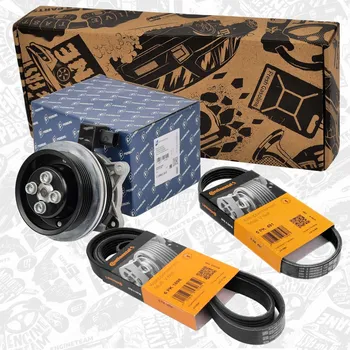 Vodní pumpa + klínový žebrový řemen ET ENGINETEAM PW0010VR1