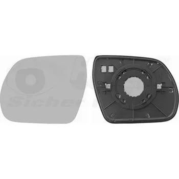 Autosklo Sklo do zrcátka, vnější zrcátko VAN WEZEL 8268831