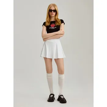 Dámská sukně Kraťasová sukně - XS - House - bílý - 785DW-00X