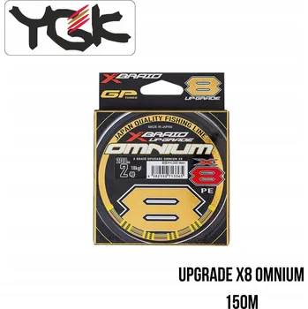 Šňůra YGK X-BRAID UPGRADE X8 OMNIUM #0.8/0.148 mm/7.3 lb/3.3 kg (150 m)