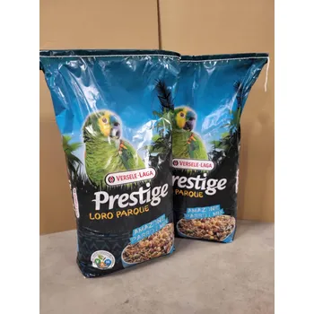 Krmivo pro ptáka VERSELE-LAGA Prestige Loro Parque Amazone Parrot Mix 15 kg - 2 kusy