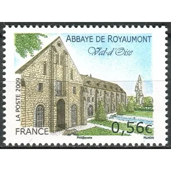 Poštovní známka Post France (2009) MiNr. 4755 ** - Francie - Cestovní ruch - opatství Royaumont, Asnières-sur-Oise