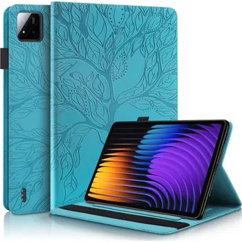 Pouzdro na tablet VSECHNONAMOBIL 103525 ART TREE Zaklápěcí pouzdro pro Xiaomi Pad 7 / Pad 7 Pro modré