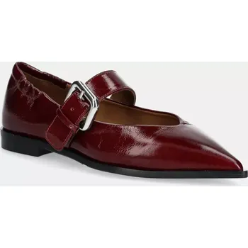 Dámské baleríny Kožené baleríny Billi Bi A8028.Rubino burgundské 83X, EUR 40