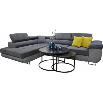 Sedací souprava FALCO Sedací souprava Tony L černošedá