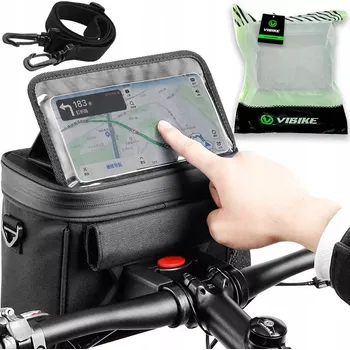 brašna na kolo Brašna na řídítka VIBIKE VBK07 (Cyklistická brašna na řídítka s krytem na telefon)