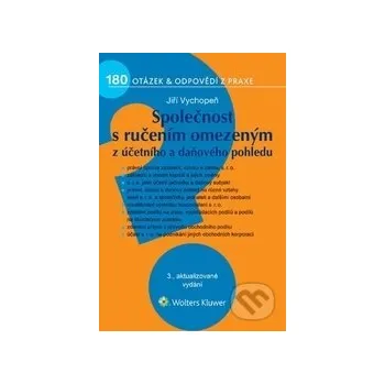 Společnost s ručením omezeným z účetního a daňového pohledu - Jiří Vychopeň Wolters Kluwer ČR