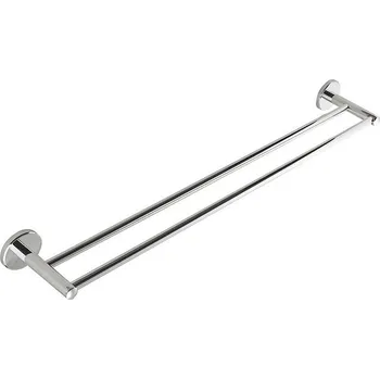 Držák na ručník Samba dvojitý držák ručníků, chrom