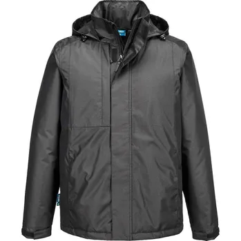 pracovní bunda PORTWEST Bunda CD864 Eco Winter Jacket, zimní POR-CD864MGRS S Šedá metal
