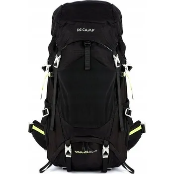 turistický batoh Batoh RG Camp černý, voděodolný s ventilací zad