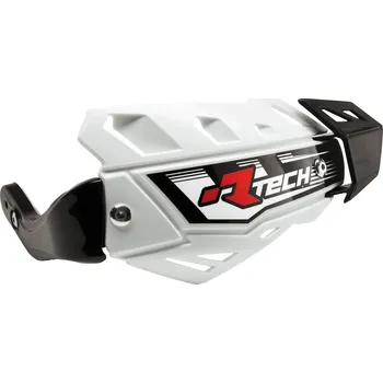 Kryty páček FLX ATV, RTECH (bílé, 4 varianty v 1, vč. montážní sady, průměr konusu 14 a 18 mm)