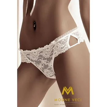 Kalhotky Tanga Róža Carmen bílá, VELIKOST L