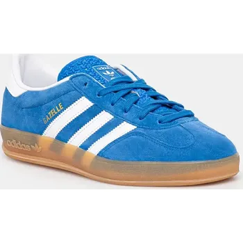 Pánské tenisky Semišové tenisky adidas Originals Gazelle Indoor modrá barva, JI2061 55X, EUR 45 1/3