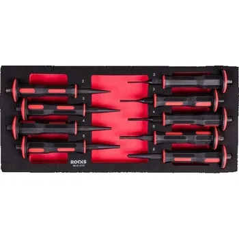 Sada důlčíků, 9 ks OK013115 ROOKS