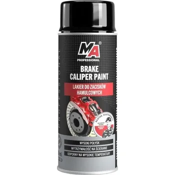 Autodoplněk Lak na brzdové třmeny černý 400 ml / Brake Caliper Spray Black / Moje Auto Professional MOJE AUTO