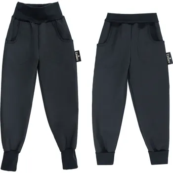 Chlapecké kalhoty Dětské Soft kalhoty Black 110 - 116