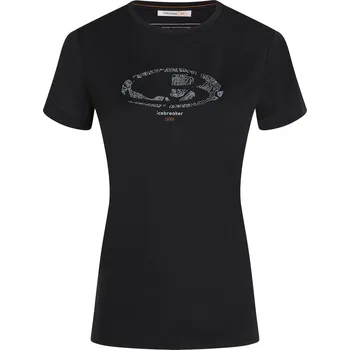 Dámské tričko Dámské funkční triko Icebreaker W M 150 Tech Lite SS Tee 30 Anniversary Velikost: L / Barva: černá
