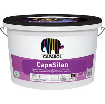 Fasádní barva Malba silikonová Caparol CapaSilan 2,5 l bílá