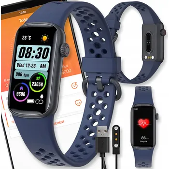 Hodinky Chytrý náramek DIAWAY VODĚODOLNÝ ODOLNÝ PÁSEK VODĚODOLNÝ modrý