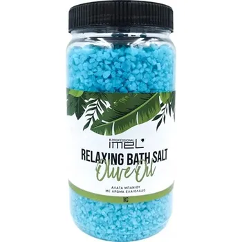 Koupelová sůl IMEL RELAXAČNÍ KOUPELOVÁ SŮL S OLIVOVÝM OLEJEM DO KOUPELE OLIVOVÝ OLEJ 1KG 1000G