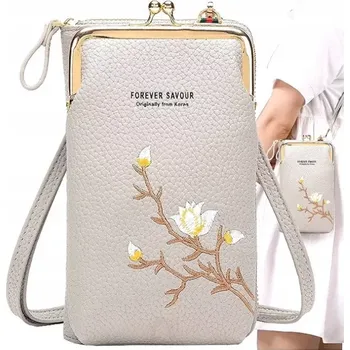 Kabelka s peněženkou T15 (Dámská kabelka na telefon včetně peněženky )