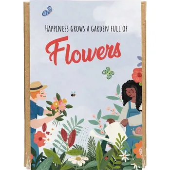 Semeno Blossombs Semínkové bomby - Dárková sada mini - Šťastná zahrada (4 ks)