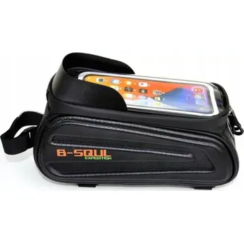 brašna na kolo Brašna s pouzdrem na telefon B-SOUL XJ42 (Univerzální cyklistická brašna s pouzdrem na telefon 23 x 10 cm, voděodolná)