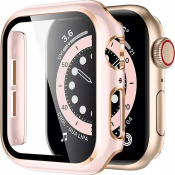 Pouzdro na mobilní telefon 2v1 POUZDRO + SKLO PRO APPLE WATCH 4/5/6/SE 44MM
