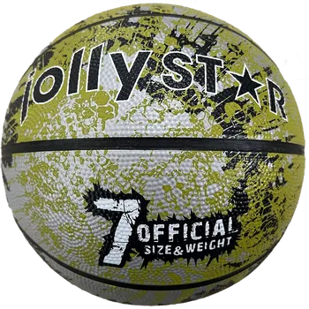 plyšák Míč basketbalový JollyStar zelený