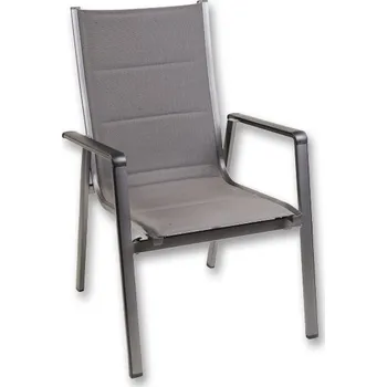 Zahradní křeslo FUTOSA 69x64x98cm, hliník