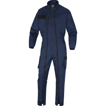 Pracovní kombinéza DELTA PLUS M2CZ3 PRACOVNÍ KOMBINÉZA MACH2, POLYESTER/BAVLNA - DVOJITÝ ZIP Barva: světle modrá-tmavě modrá, Velikost: XXL