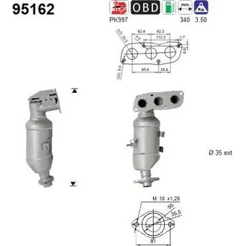 Katalyzátor Katalyzátor AS 95162