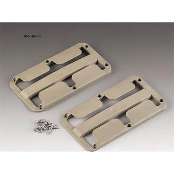 Sklenice Sada 2 držáků na sklenice na červené víno, světle šedá na 2 sklenice do O86 mm