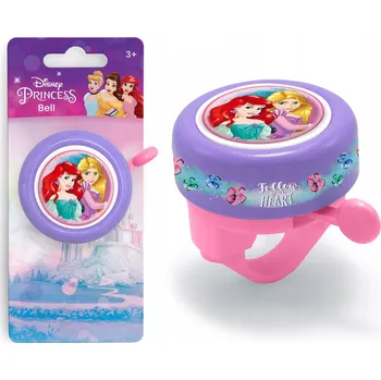 Zvonek na kolo ZVONEK KLAKSON NA KOLO PRO DĚTI PRINCESS DISNEY (PRINCEZNY)