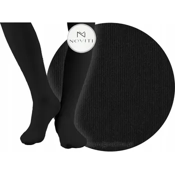 Noviti Dětské punčocháče černé bavlna velikost 116