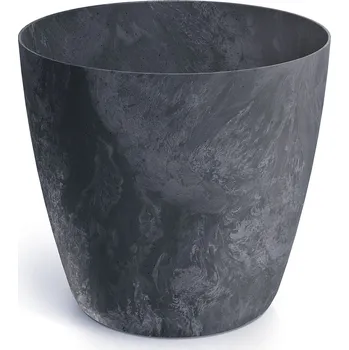 Květináč MATIS betonově antracitový, varianta 11,9 cm