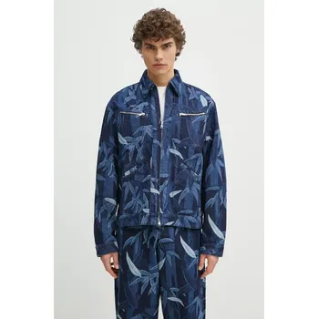 Dámská casual bunda Džínová bunda Kenzo tmavomodrá barva, přechodná, FF55DV3106P1.DM, XL, 59X