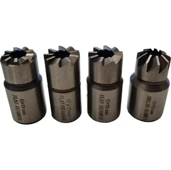 Sada fréz na sedla vstřikovačů 4 ks, 15x19 - 17x17 - 17x19 - 17x21 úhlová OK050077 ROOKS