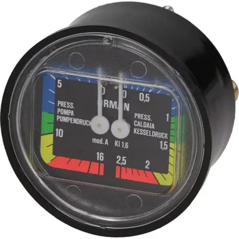Příslušenství pro přípravu kávy Manometr tlaku čerpadla / v boileru, ø63 mm, rámeček ø 70mm