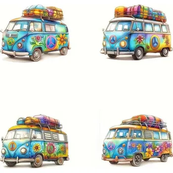 Příslušenství ke karavanu Samolepka oboustranná 4-v-1